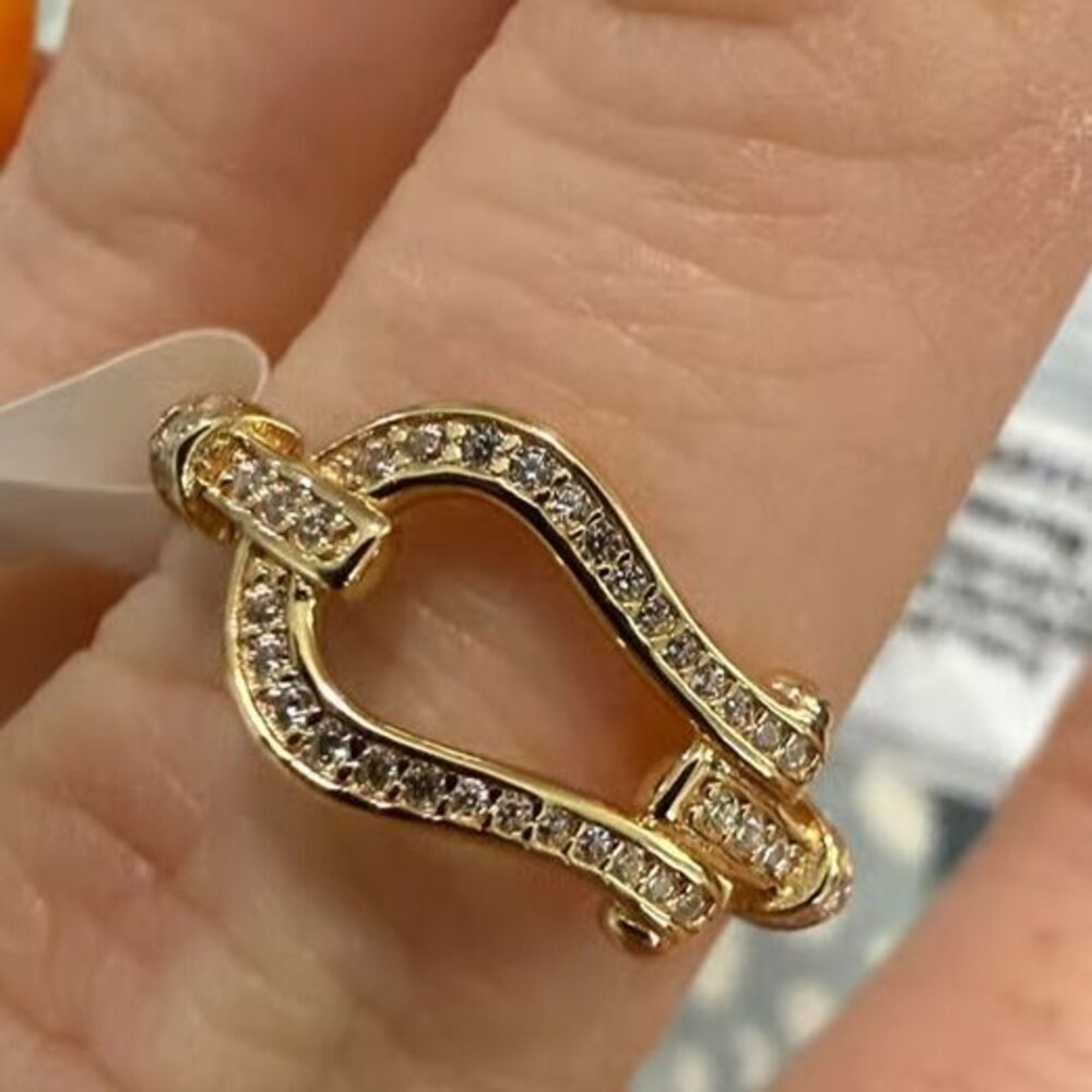 NEW Vermeil Gold Design Ring